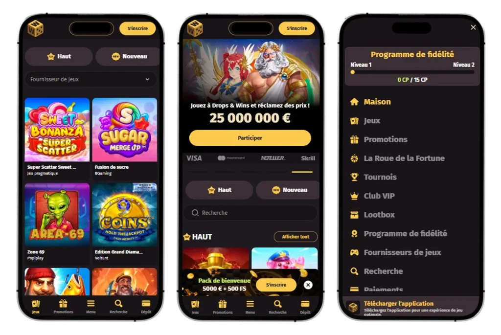 WantedWin Casino app