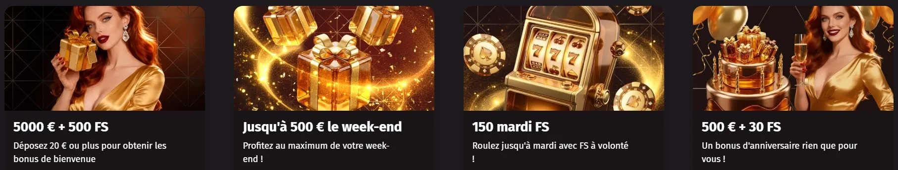 WantedWin Casino Bonus et promotions