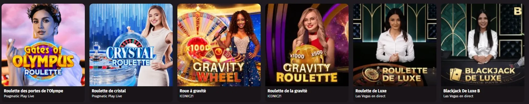WantedWin Casino Casino en direct